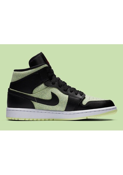 Nike Air Jordan 1 Mid Se Basketbol Ayakkabısı Yeşil