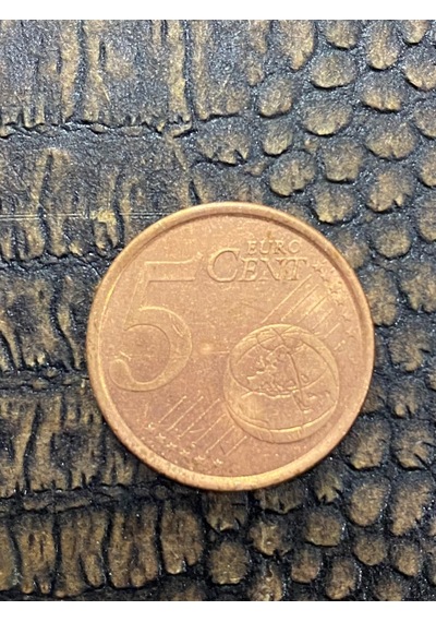 İspanya 5 Euro Cent 1999