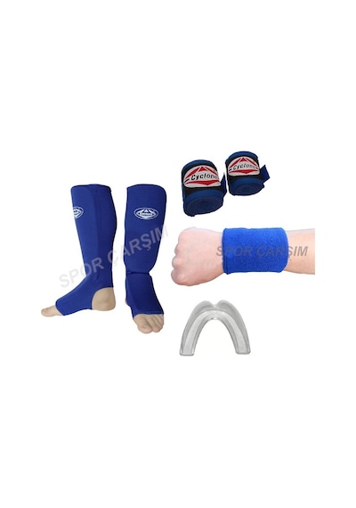 Spor_Carsim Cyclone Kickboks Kaval Koruyucu,Bandaj,Dişlik,Havlu Bileklik Seti (233987904)
