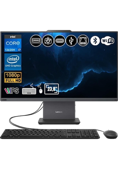 Lenovo THINKCENTRE NEO 50A GEN5 12SCA078TR-i7-13620H 16 GB 512 GB 23.8"Free Dos AIO Masaüstü Bilgisayar Lenovo THINKCENTRE NEO 50A GEN5 12SCA078TR-i7-13620H 16 GB 512 GB 23.8"Free Dos AIO Masaüstü Bilgisayar