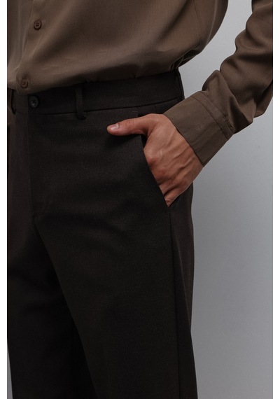 Antioch Tapered Fit Erkek Pantolon A25y2835 Kahve