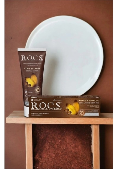 R.o.c.s. Kahve & Tütün Lekelere Karşı Diş Macunu 60ml