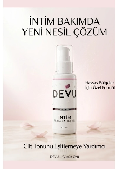 Devu Deve Kuşu Kolajenli Intim Beyazlatıcı Jel