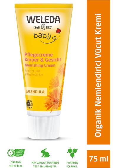 Weleda Calendula Organik Vücut Kremi 75 ml