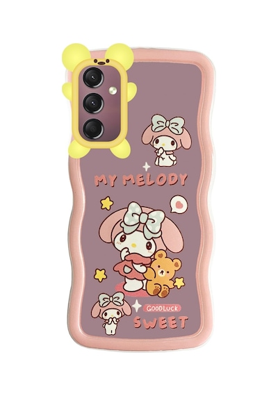 Samsung Galaxy Uyumlu A24 Kılıf Marla Seri Desenli Silikon Kapak