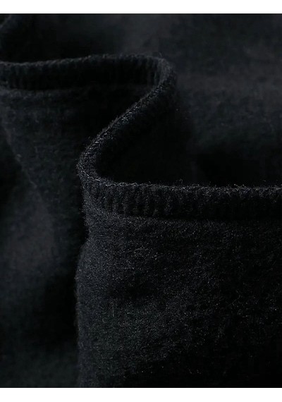 Medinenur Newyork Baskılı Cepli Kapüşonlu Sweatshirt Siyah