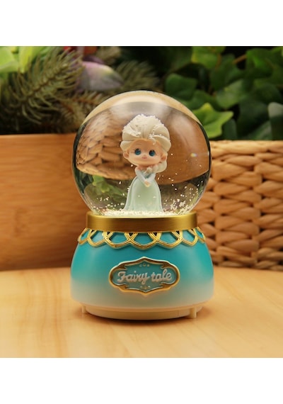 Disneyland Peri Masalı Işıklı Ve Müzikli Kar Küresi Büyük Boy