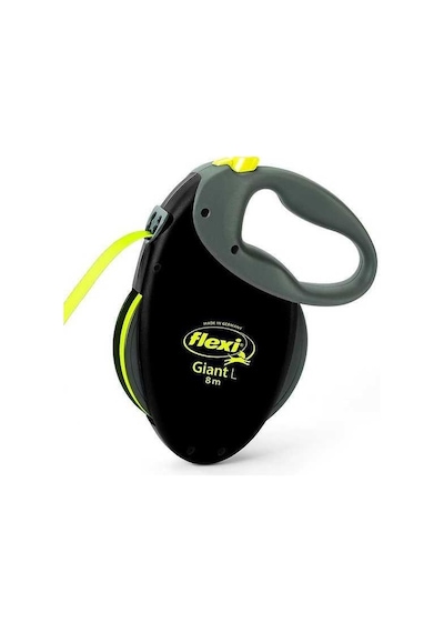Flexi Neon Otomatik Şerit Köpek Gezdirme Tasması Giant Large 8m 50 Kg Neon Sarı