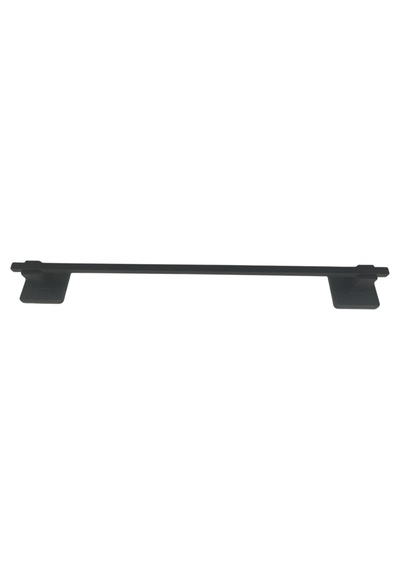 Zethome Yale Paslanmaz Duvara Monte Uzun Havluluk Siyah 40Cm Siyah