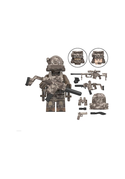 Ww2 Military Mini Figür Sso Special Forces W-030