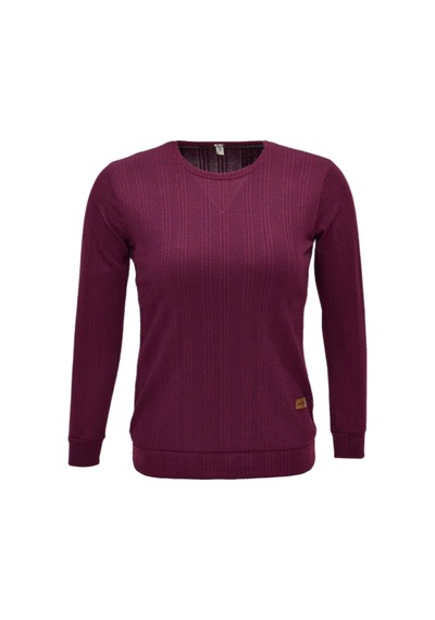 Kadın Spor Kaşkorse Bluz Bgl-st04137 bordo Bordo