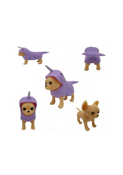 Dress Your Puppy Kostümlü Esneyen Figürler Köpek Deniz Gergedanı