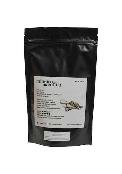 Mineiro Coffee Kenya AA Plus Öğütülmüş Filtre Kahve 250 G