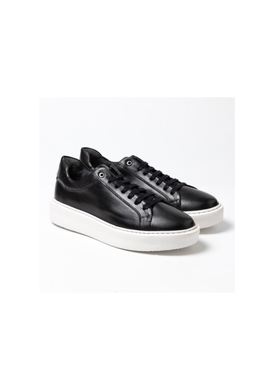 Black Safari Klasik Ayakkabı Erkek Ka-26y-26y-e3732 John May Casual Shoe Siyah