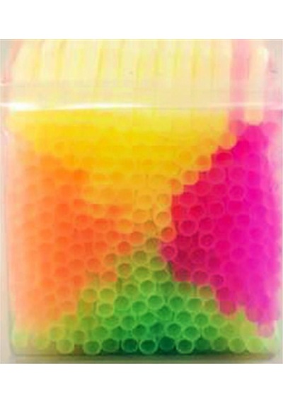 Dolphin Fosforlu Pipet - Körüklü - Turuncu Pembe Yeşil Sarı