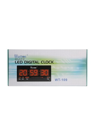 Magicool Dijital Duvar Ve Masa Saati Wt-109 Çok Renkli