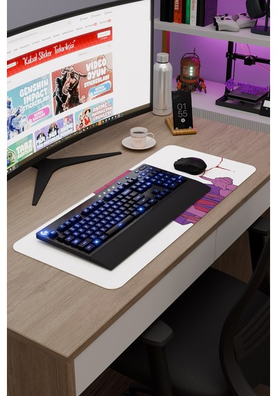 Mirai Nikki Anime V5 - 70x30 Xl Gaming Kauçuk Kaymaz Taban Mouse Pad Fare Altlığı
