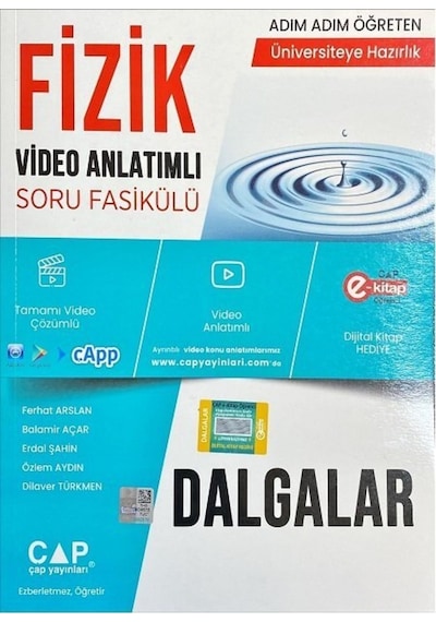 Fizik Dalgalar Konu Anlatımlı Soru Bankası -  Çap Yayınları