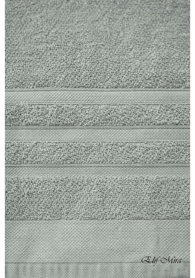 2 Parça Banyo Havlusu Seti Pamuklu Sude 70x140 + 50x85 Cm Yeşil