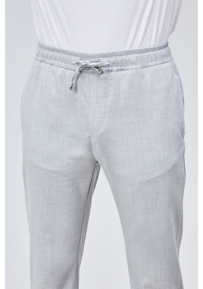 HLT Jeans Erkek Gri Relaxed Fit Yandan Cepli Beli Lastikli Bağcıklı Duble Paça Jogger Pantolon Bolt-1998 Gri HLT Jeans Erkek Gri Relaxed Fit Yandan Cepli Beli Lastikli Bağcıklı Duble Paça Jogger Pantolon Bolt-1998 Gri