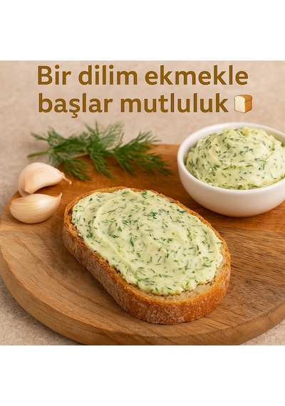 H.ö 444 Öztürkler Sarımsaklı-dereotlu Tereyağı 350 Gr