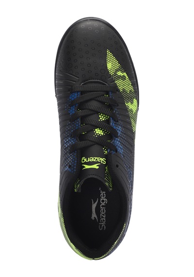 Slazenger CYPRUS Çocuk Halı Saha Siyah / Yeşil Futbol Ayakkabısı