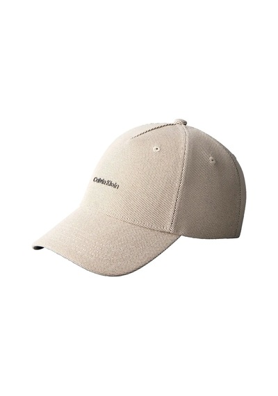 Calvin Klein Canvas/pu Standard Bej Erkek Şapka