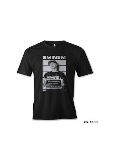 Eminem - Detroit Siyah Erkek Tshirt