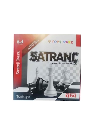 2024 Model Ahşap Satranç Takımı 30x30cm Strateji Oyunu Plastik Taşlar, Ahşap Kontra Tabla