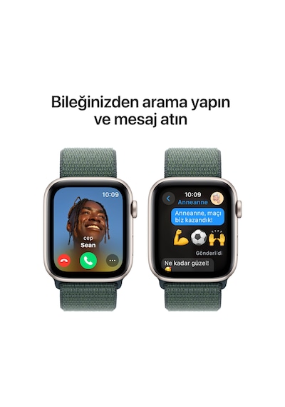 Apple Watch SE GPS 44 MM Alüminyum Kasa Spor Loop Akıllı Saat (Apple Türkiye Garantili)