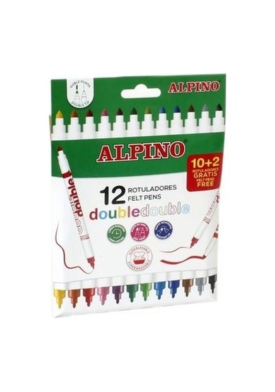Alpino Keçeli Kalem 12 Li Double Ar2013 Alpıno