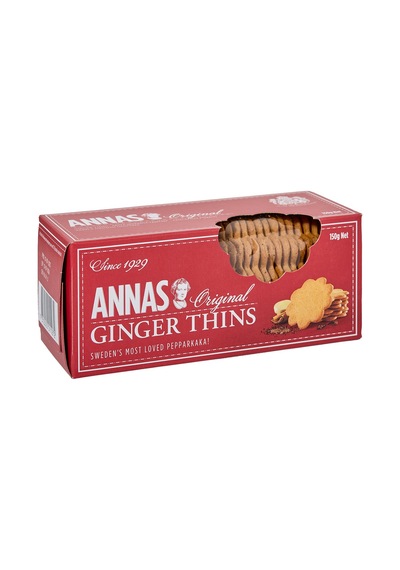Anna's Zencefilli Bisküvi 150 G - 4 Adet Tarı