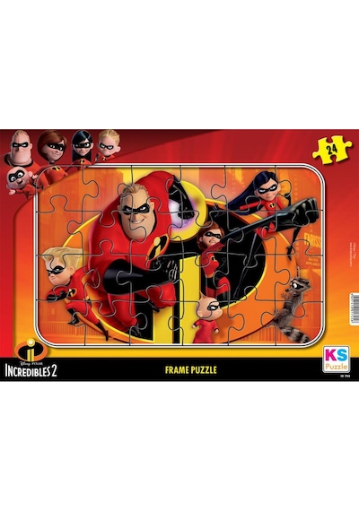 incredibles 2 24 Parça Frame Puzzle.