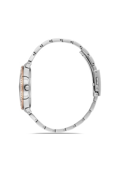Ferro Fl21467a-e Quartz Çelik Rose/gri 35 Mm Kadın Kol Saati