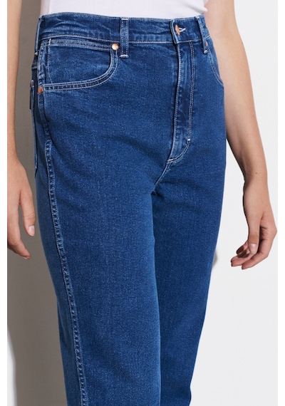 Wrangler Wild West Fit Yüksek Bel Düz Paça Esnek Jean Kot Pantolon W2H2JH43G Wrangler Wild West Fit Yüksek Bel Düz Paça Esnek Jean Kot Pantolon W2H2JH43G