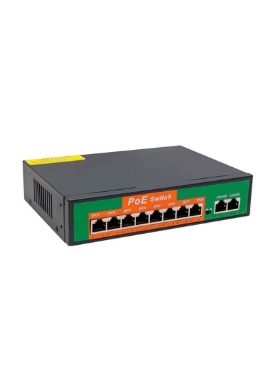 Powermaster 8 2 Port 10/100 Mbps 96 Watt Poe Ethernet Swıtch