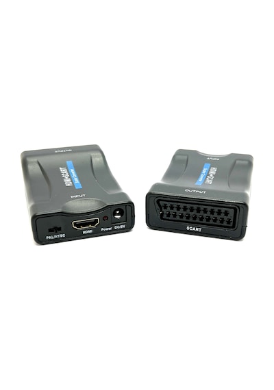 Hdmı'dan Scart'a Kompozit Video Dönüştürücü + Stereo Ses Hdmi Sca