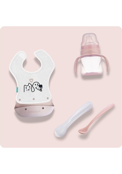 Mamajoo Beslenme Seti - Powder Pink