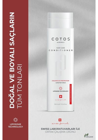 Cotos Colour &amp Uv Protection Saç Bakım Kremi Boyalı Saçlar İ