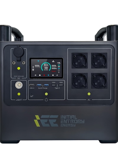 Initial Entropy Energy 1920wh Taşınabilir Güç Kaynağı %99.99 Mppt Bms Çoklu Koruma Kablo
