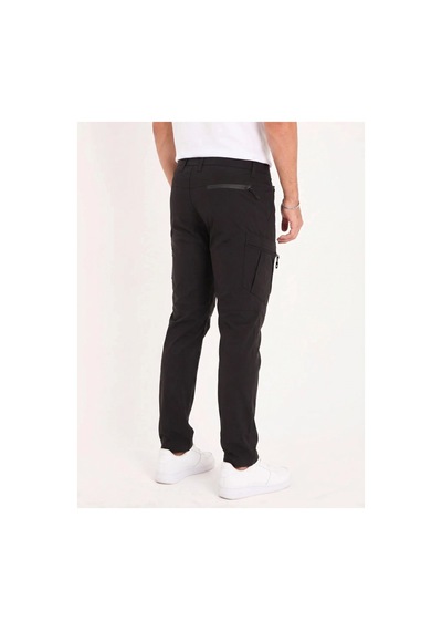 Outdo Erkek Taktik Pantolon Su İtici Likralı Yazlık Outdoor Esnek Rahat Dayanıklı Siyah Siyah