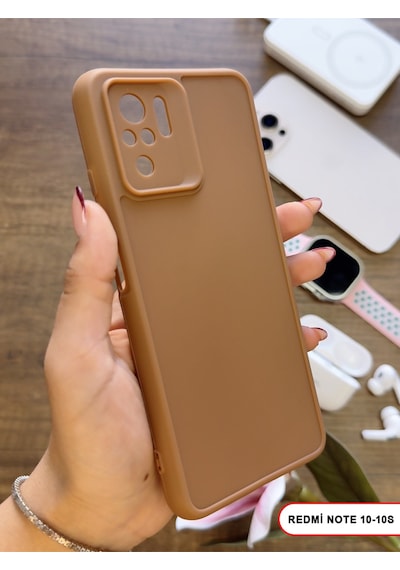Redmi Note 10 / 10s Uyumlu Kamera Korumalı Darbeye Dayanıklı Renk Atmayan Keep Silikon Kılıf Kahverengi Redmi Note 10 / 10s Uyumlu Kamera Korumalı Darbeye Dayanıklı Renk Atmayan Keep Silikon Kılıf Kahverengi