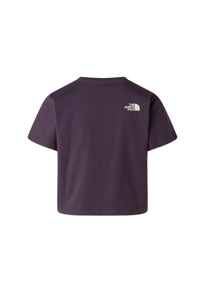The North Face Flora Embroidered Regular Graphic Kadın Tişört C-the0a8g9qg5og5o Mor