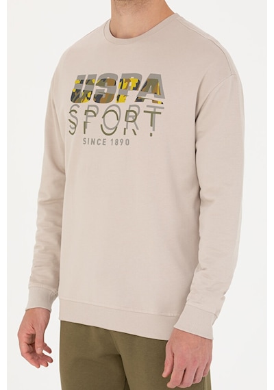 U.S. Polo Assn. Erkek Sweatshirt 50270739-vr011 Beyaz