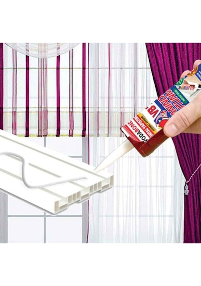 Korniş Yapıştırıcı Montaj Silikonu Beyaz 420 Gr N11.1607