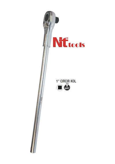 Nt Tools 1'' Cırcır Kol 24 Diş Boy 640mm