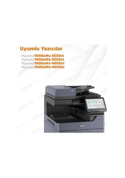 Kyocera Tk-8525 Uyumlu Toner Set 2'li Paket + 1 Siyah ...