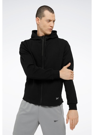 Reebok Actıv Coll Dreamblend Fz Siyah Erkek Eşofman Üstü Siyah