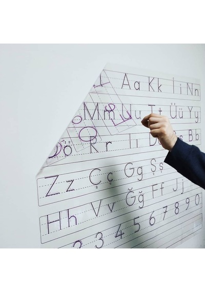 Elakin Yazı Tahtası Statik Kağıt Tahta