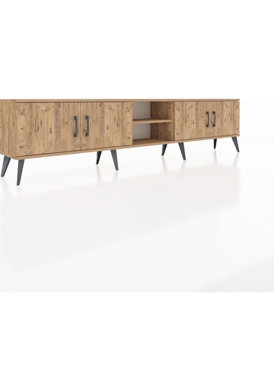 Arges Tv Ünitesi 3 Raflı 4 Kapaklı 220x30x51 Çam-çam Atlas Çam/atlas Çam - Atlas Çam Arges Tv Ünitesi 3 Raflı 4 Kapaklı 220x30x51 Çam-çam Atlas Çam/atlas Çam - Atlas Çam